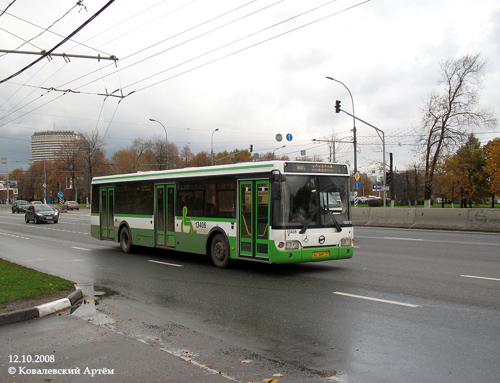 Москва, ЛиАЗ-5292.20 № 13406