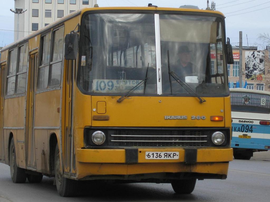 Саха (Якутия), Ikarus 260.50 № 6136 ЯКР