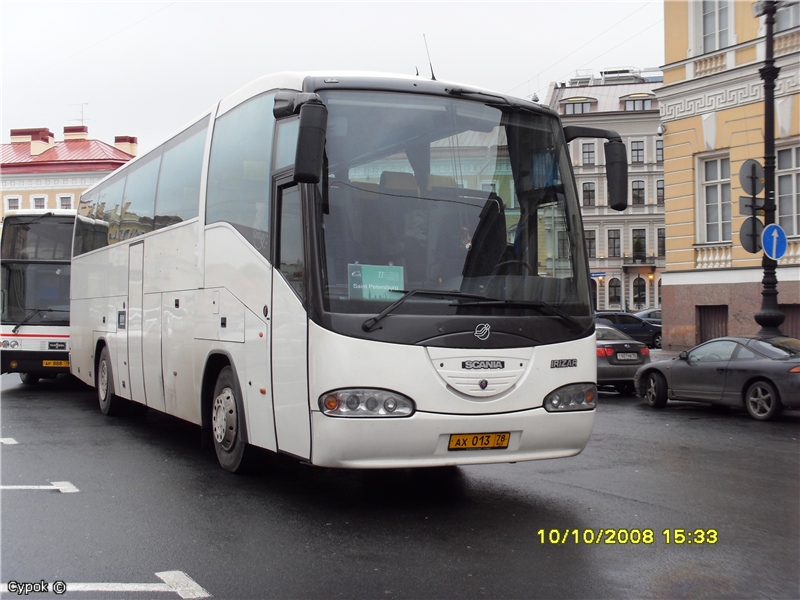 Санкт-Петербург, Irizar Century II 12.37 № АХ 013 78