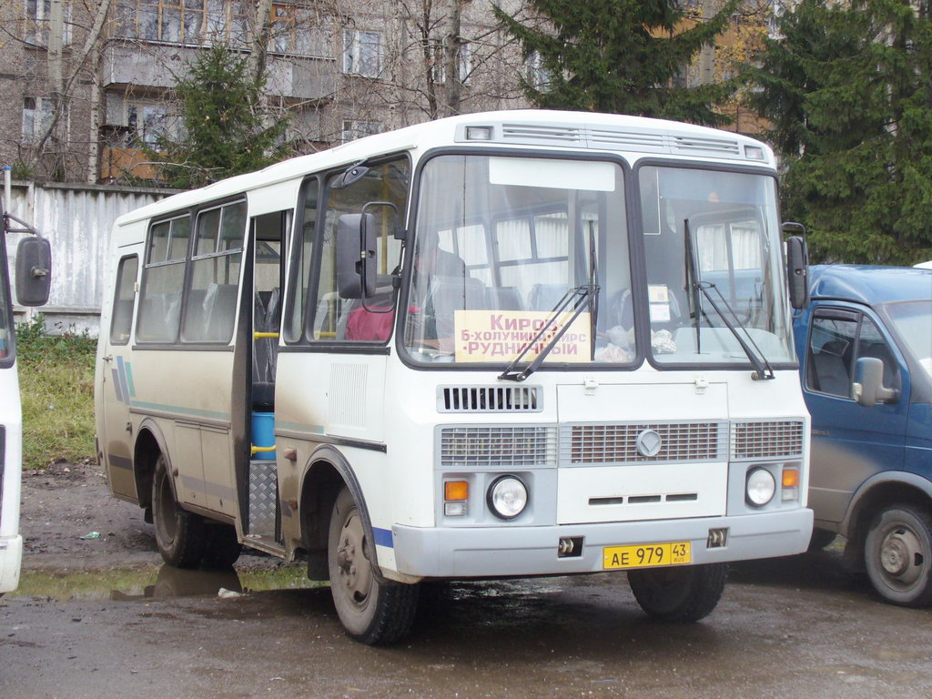 Кировская область, ПАЗ-32053-110-07 № АЕ 979 43