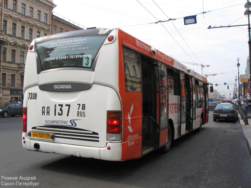 Санкт-Петербург, Scania OmniLink I (Скания-Питер) № 7396