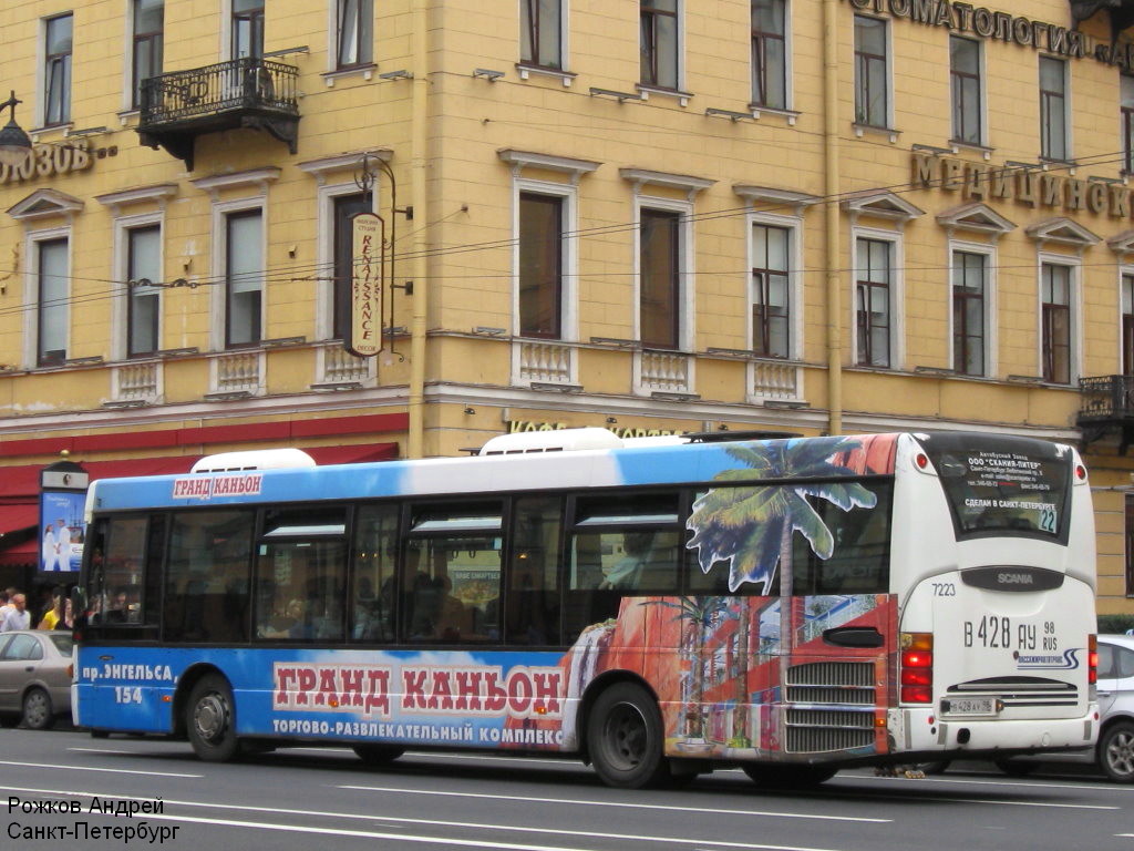 Szentpétervár, Scania OmniLink I (Scania-St.Petersburg) sz.: 7223