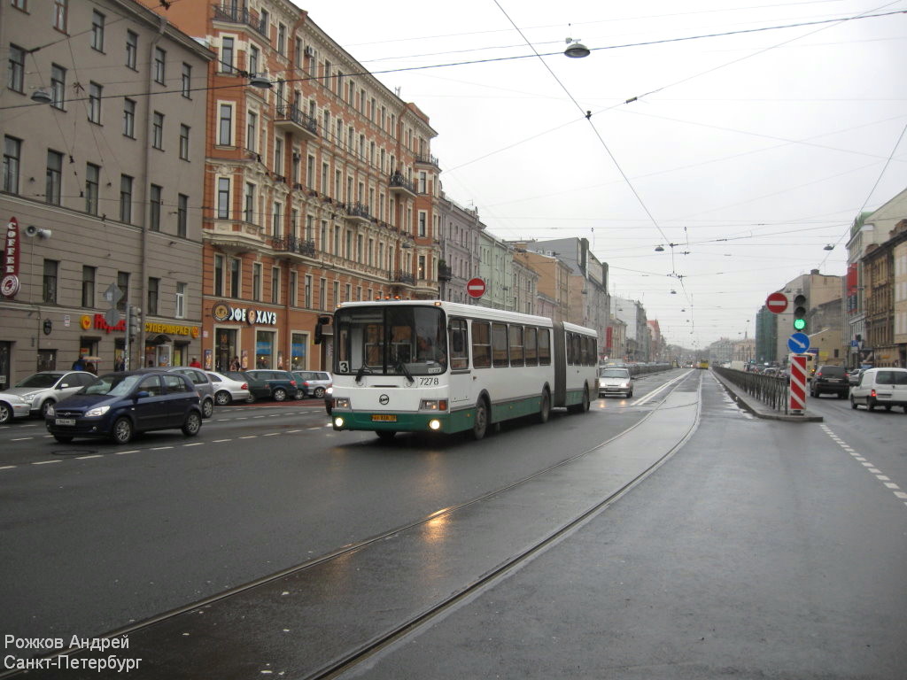 Санкт-Петербург, ЛиАЗ-6212.00 № 7278