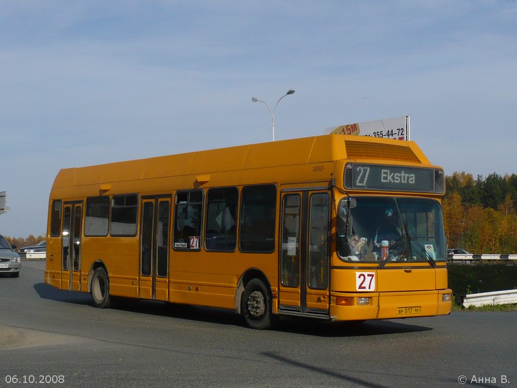 Свердловская область, DAB Citybus 15-1200C LPG № ВР 017 66