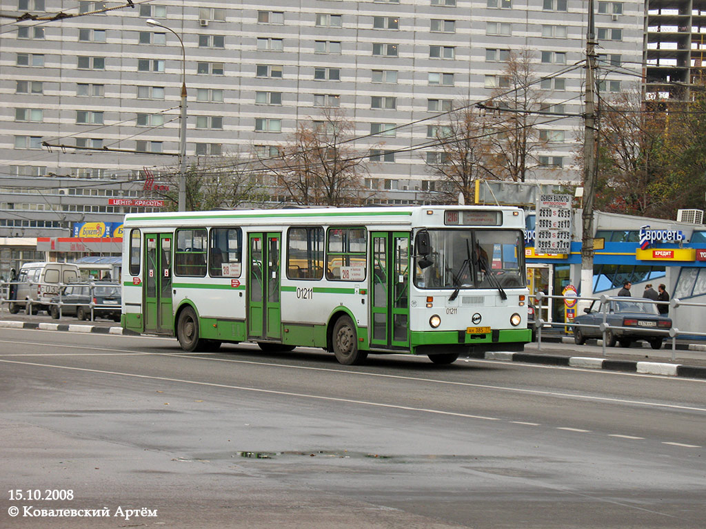 Москва, ЛиАЗ-5256.25 № 01211