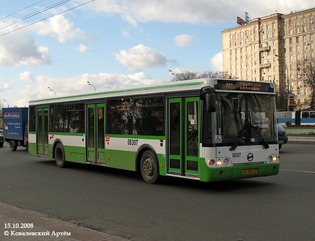 Москва, ЛиАЗ-5292.20 № 08307