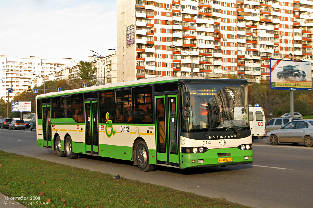 Москва, Волжанин-6270.10 № 01443