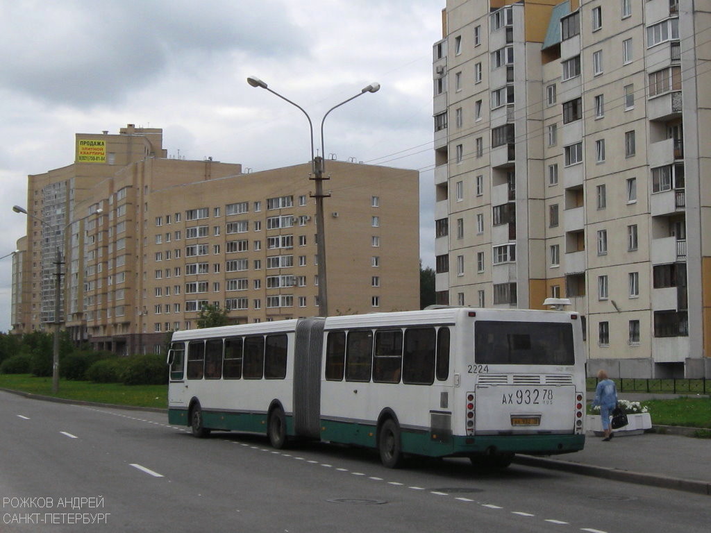 Санкт-Петербург, ЛиАЗ-6212.00 № 2224