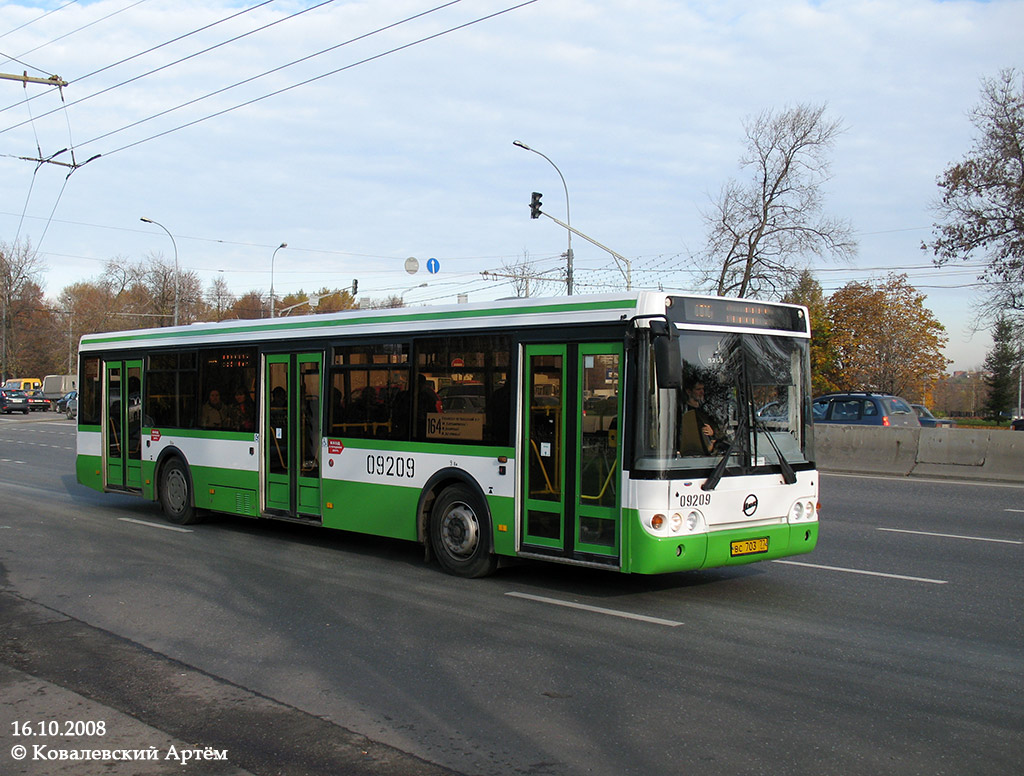 Moscow, LiAZ-5292.20 № 09209