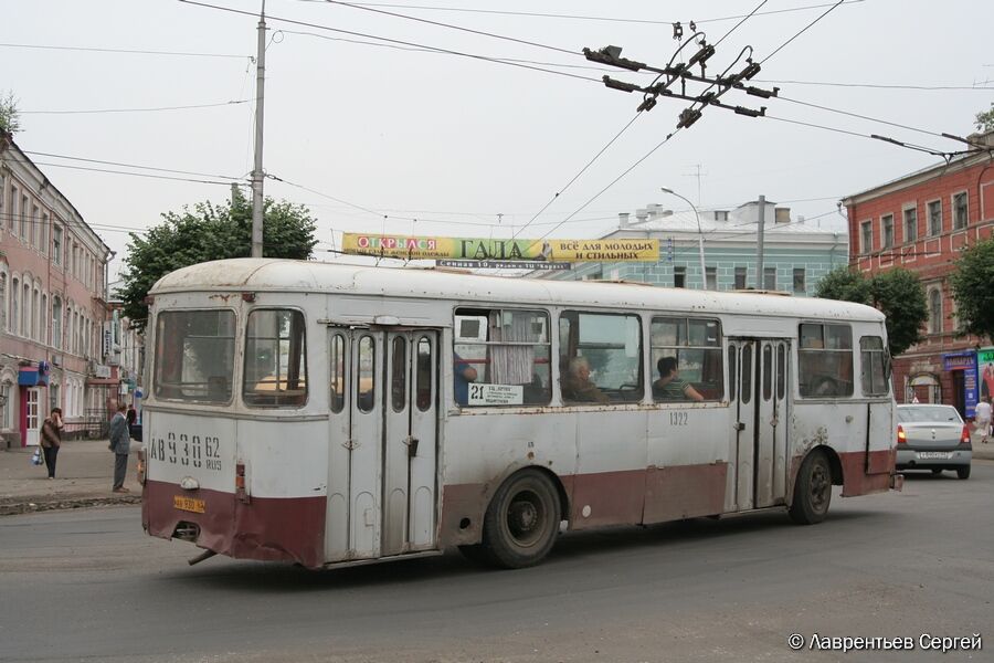 Рязанская область, ЛиАЗ-677М № 1322