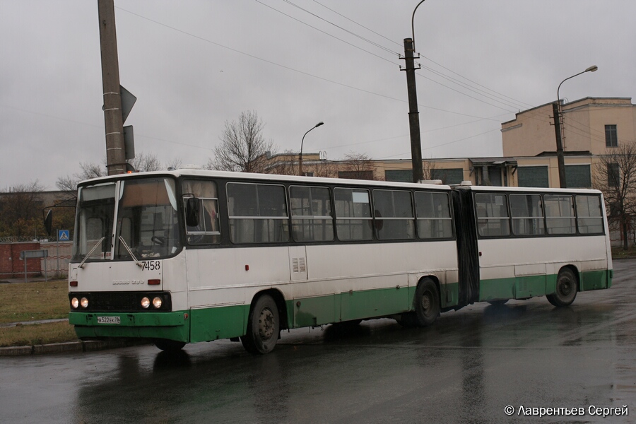 Санкт-Петербург, Ikarus 280.33O № 7458