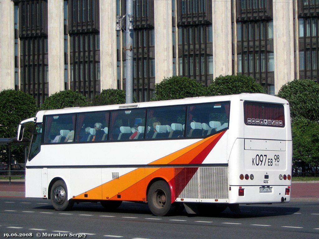 Санкт-Петербург, Bova Futura FHD 10.290 № К 097 ЕВ 98