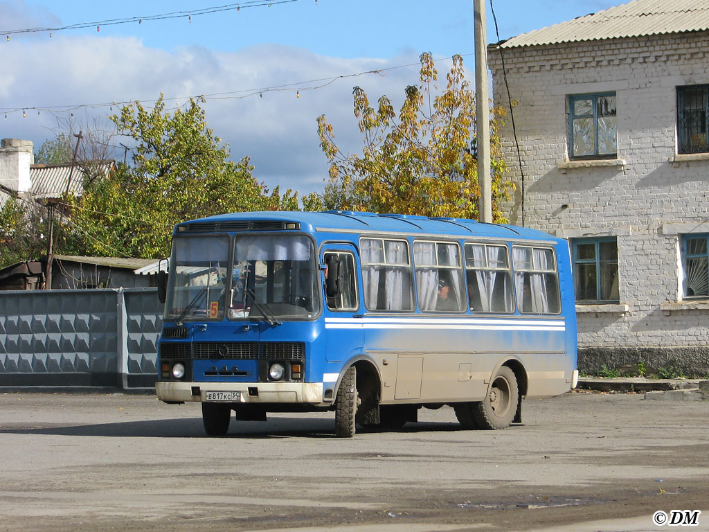 Волгоградская область, ПАЗ-32051-110 № 00206