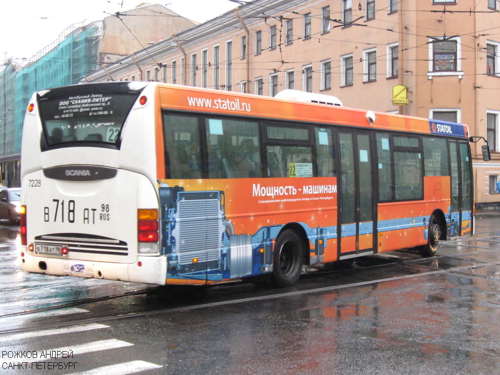 Санкт-Петербург, Scania OmniLink I (Скания-Питер) № 7228