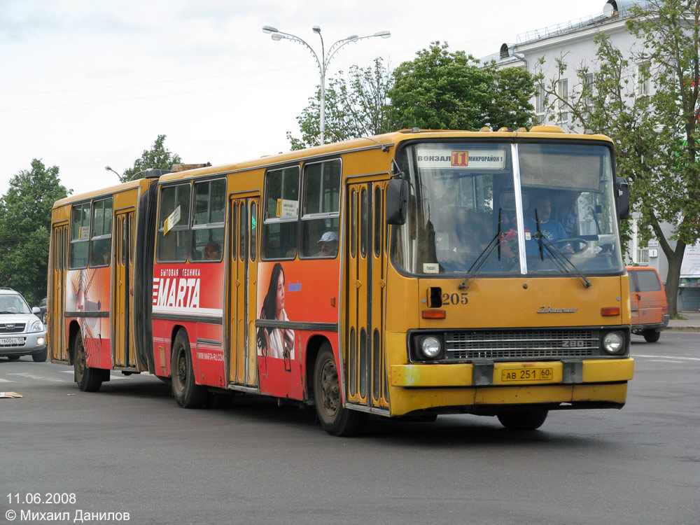 Псковская область, Ikarus 280.33 № 205