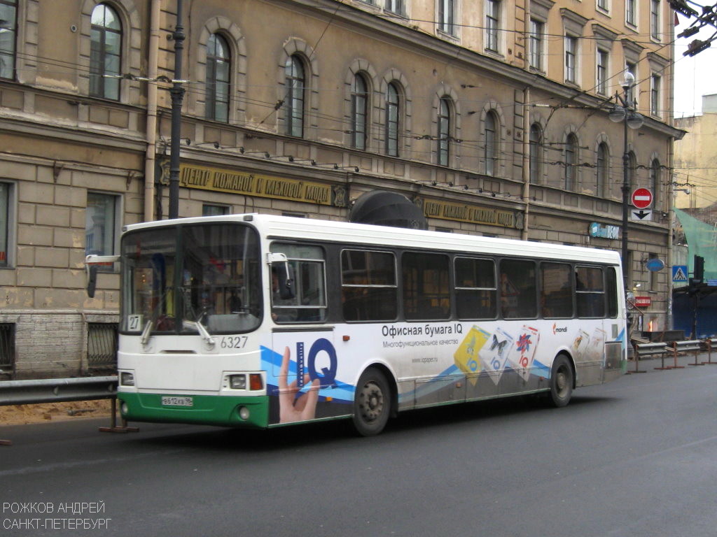 Санкт-Петербург, ЛиАЗ-5256.25 № 6327