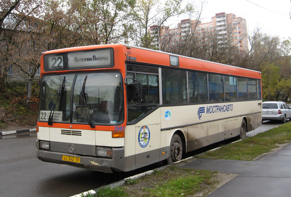 Όμπλαστ της Μόσχας, Mercedes-Benz O405 # 1503