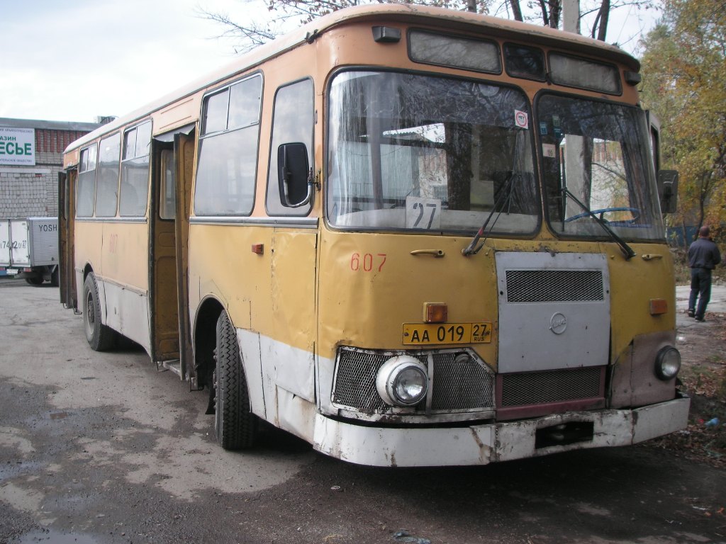 Хабаровский край, ЛиАЗ-677М (ТоАЗ) № 607