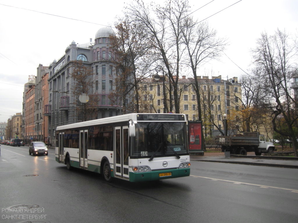 Sankt Petersburg, LiAZ-5292.20 Nr 2200