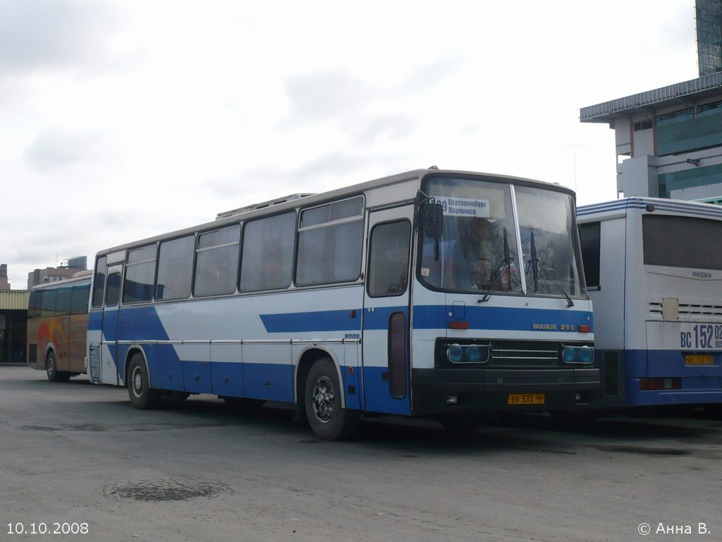 Свердловская область, Ikarus 250.95 № ЕВ 535 66