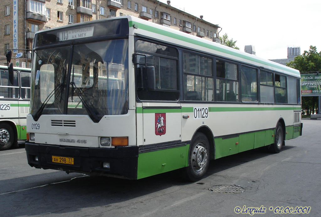 Москва, Ikarus 415.33 № 01129