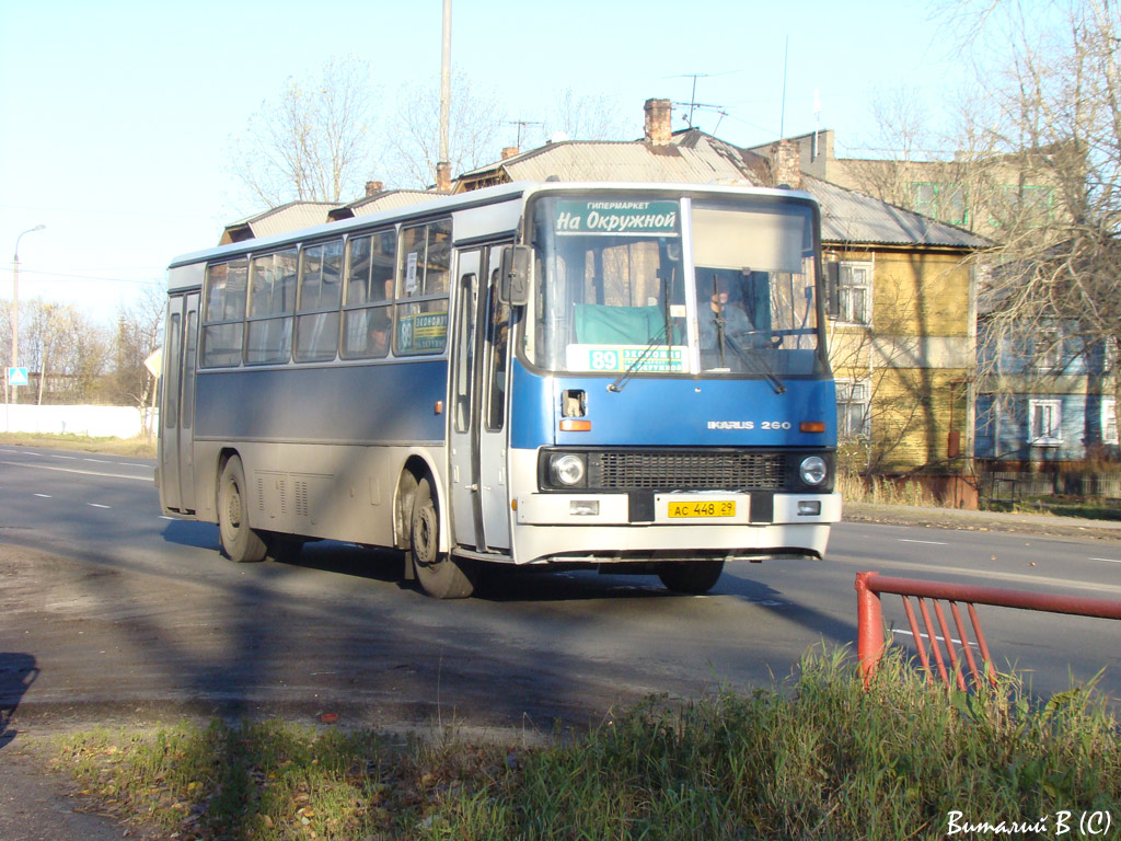 Arkhangelsk region, Ikarus 260.51E # АС 448 29