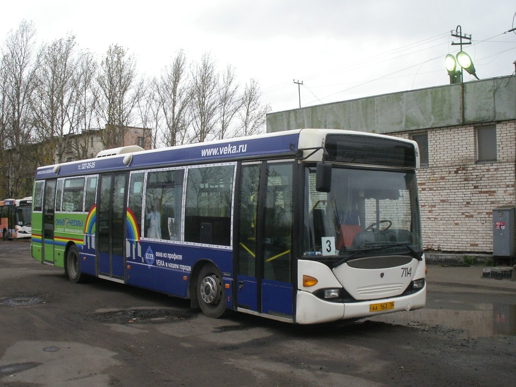 Санкт-Петербург, Scania OmniLink I (Скания-Питер) № 7114