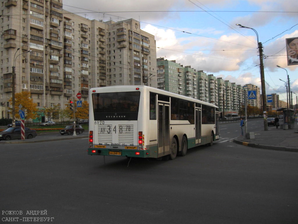 Санкт-Петербург, Волжанин-6270.00 № 6920