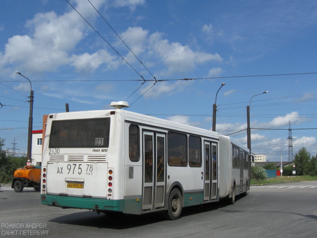 Санкт-Петербург, ЛиАЗ-6212.00 № 2630