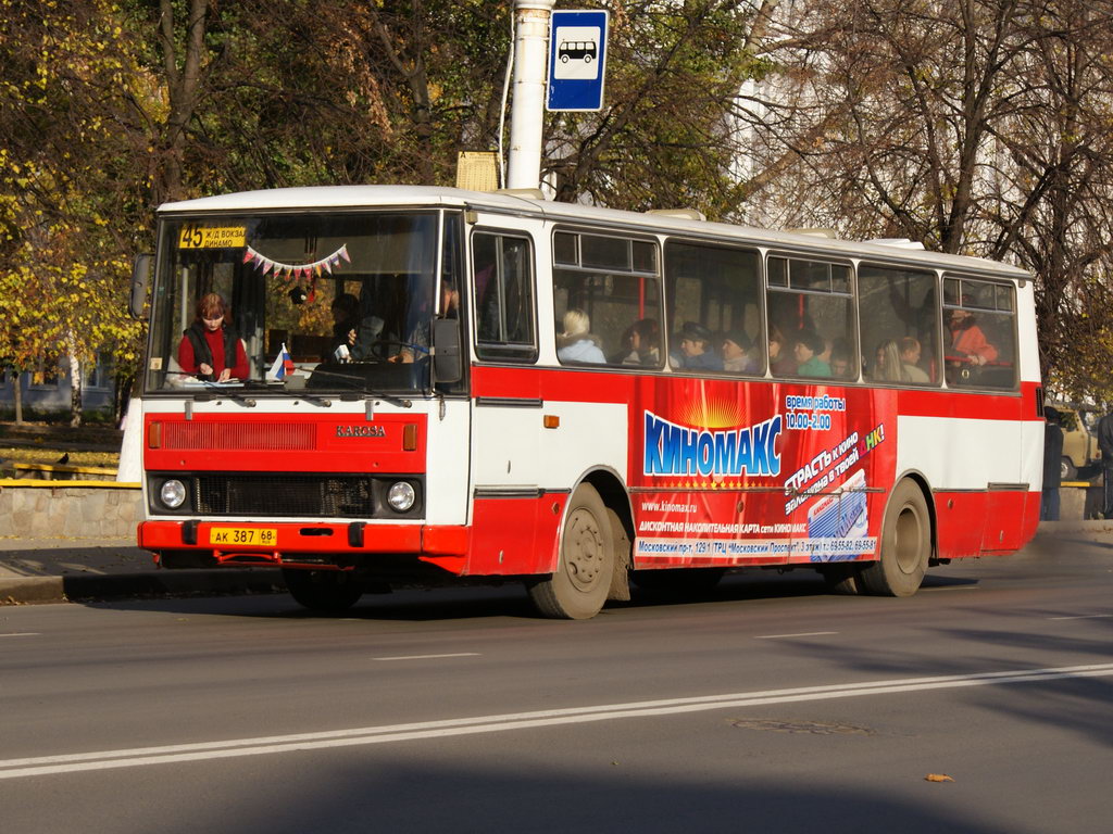 Тамбовская область, Karosa B832.1654 № АК 387 68