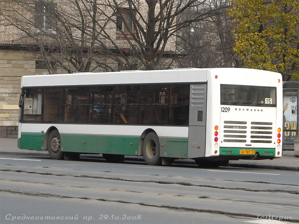 Санкт-Петербург, Волжанин-5270-20-06 "СитиРитм-12" № 1209