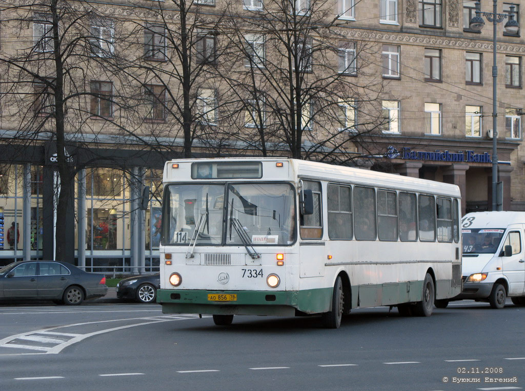 Санкт-Петербург, ЛиАЗ-5256.00 № 7334