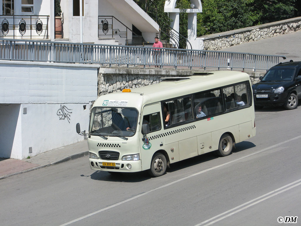 Ростовская область, Hyundai County SWB C08 (РЗГА) № КА 897 61