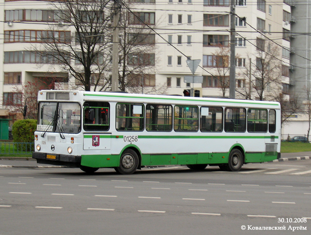 Москва, ЛиАЗ-5256.25 № 01258