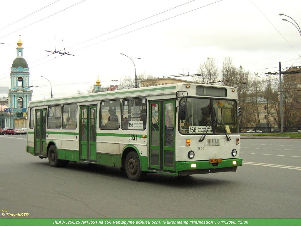 Москва, ЛиАЗ-5256.25 № 13651