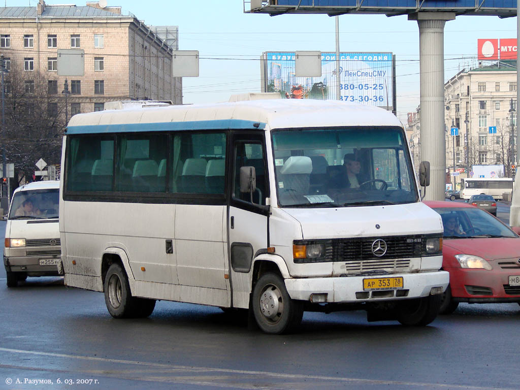 Санкт-Петербург, Mercedes-Benz T2 814D № АР 353 78