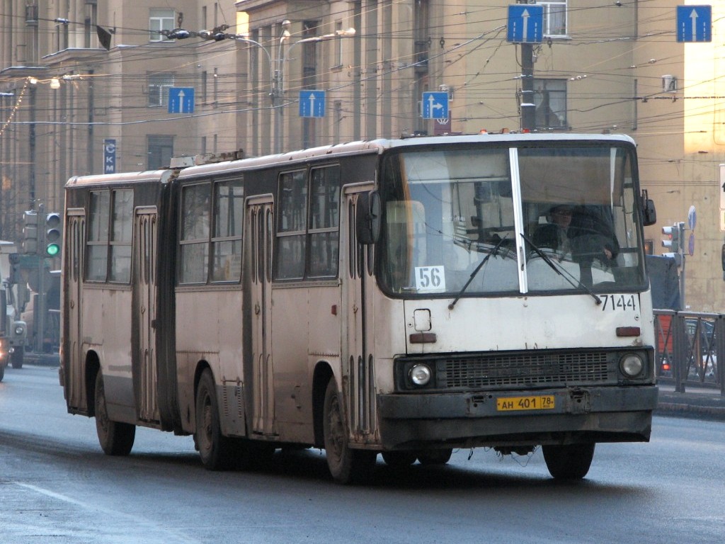 Санкт-Петербург, Ikarus 280.33 № 7144