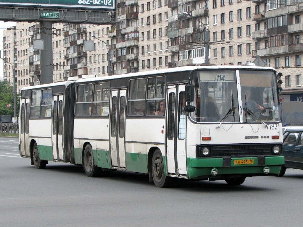 Санкт-Петербург, Ikarus 280.33O № 7182