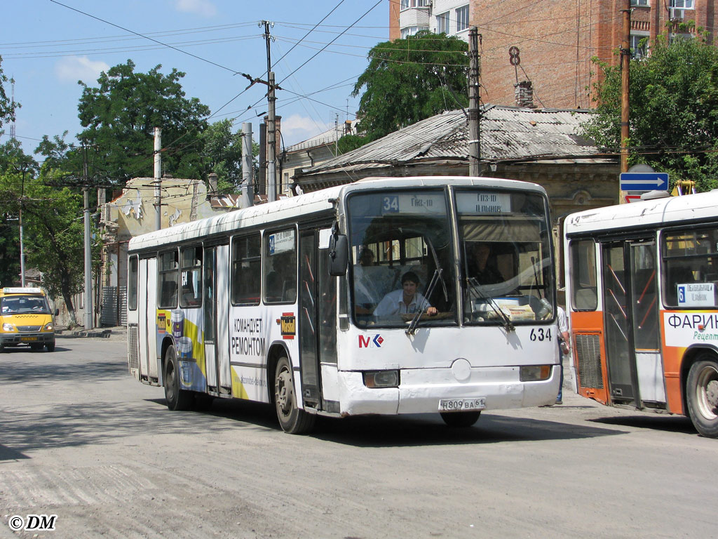 Ростовская область, Mercedes-Benz O345 № 634