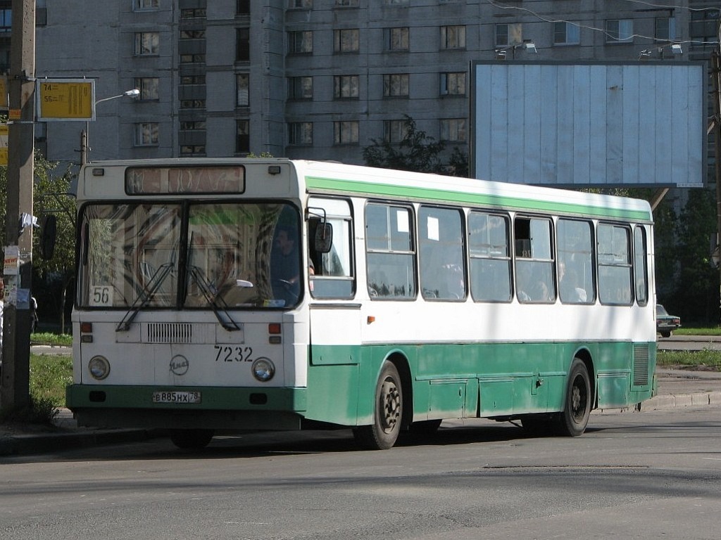 Санкт-Петербург, ЛиАЗ-5256.00 № 7232