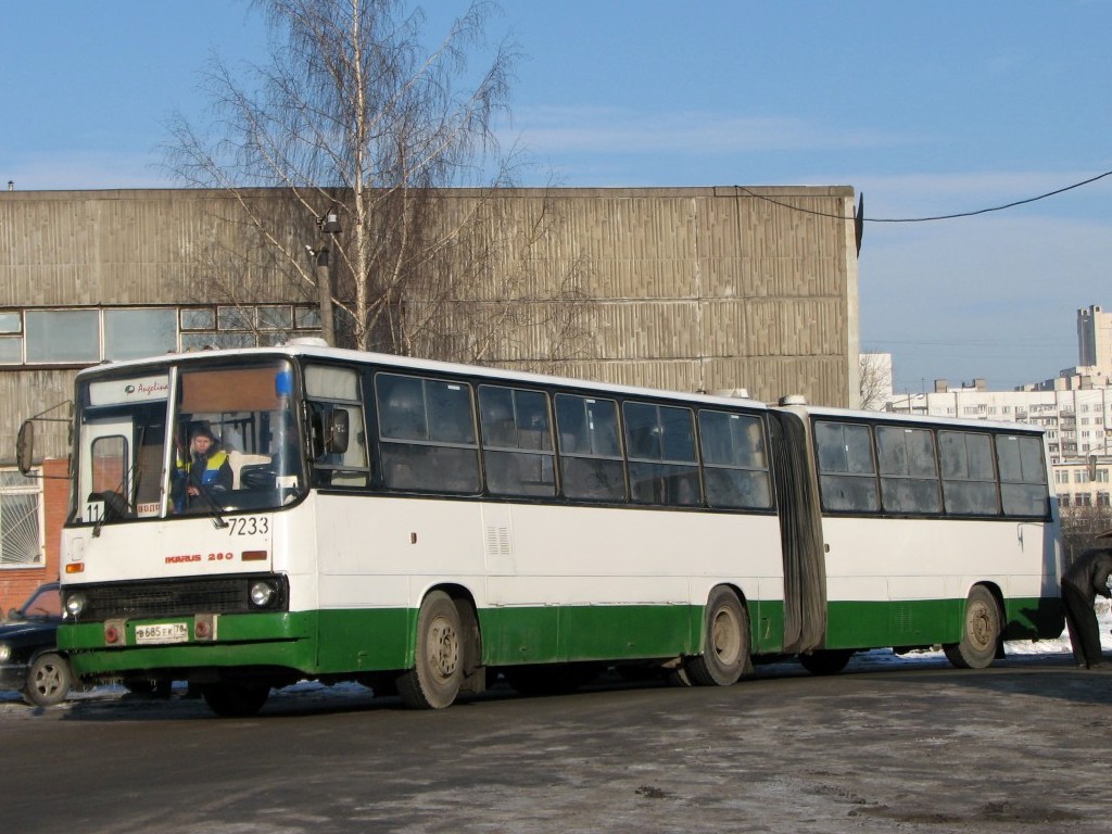 Санкт-Петербург, Ikarus 280.33O № 7233