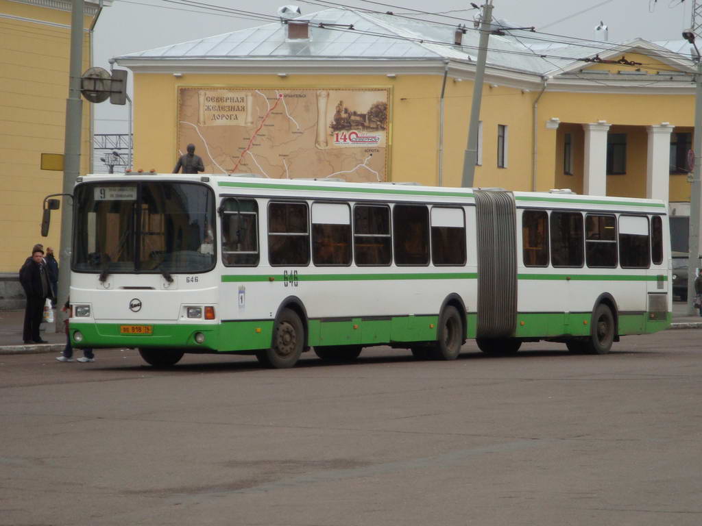 Ярославская область, ЛиАЗ-6212.00 № 646