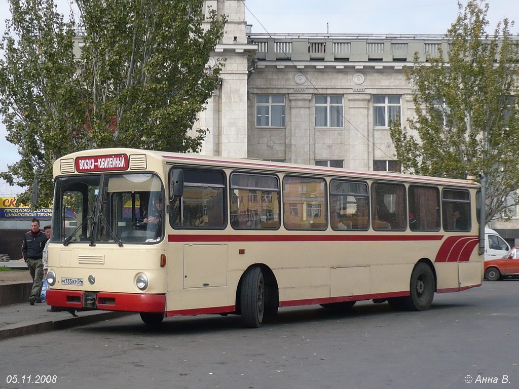 Волгоградская область, Mercedes-Benz O305 № М 735 КР 34