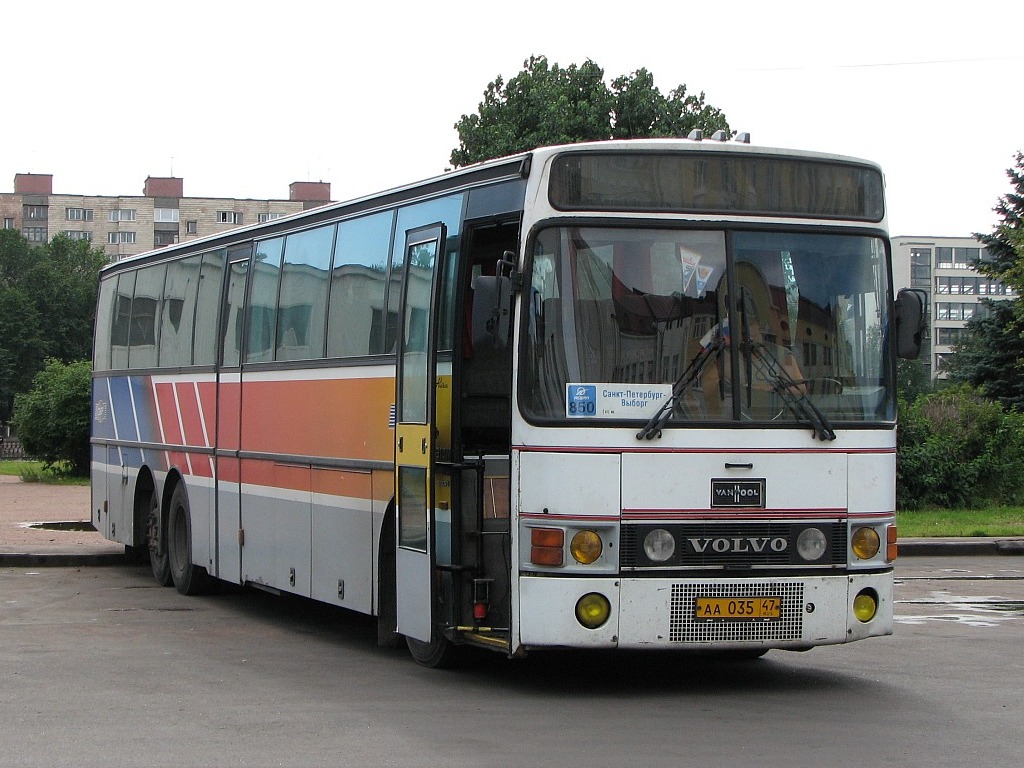 Ленинградская область, Van Hool T8 Alizée 310 № АА 035 47