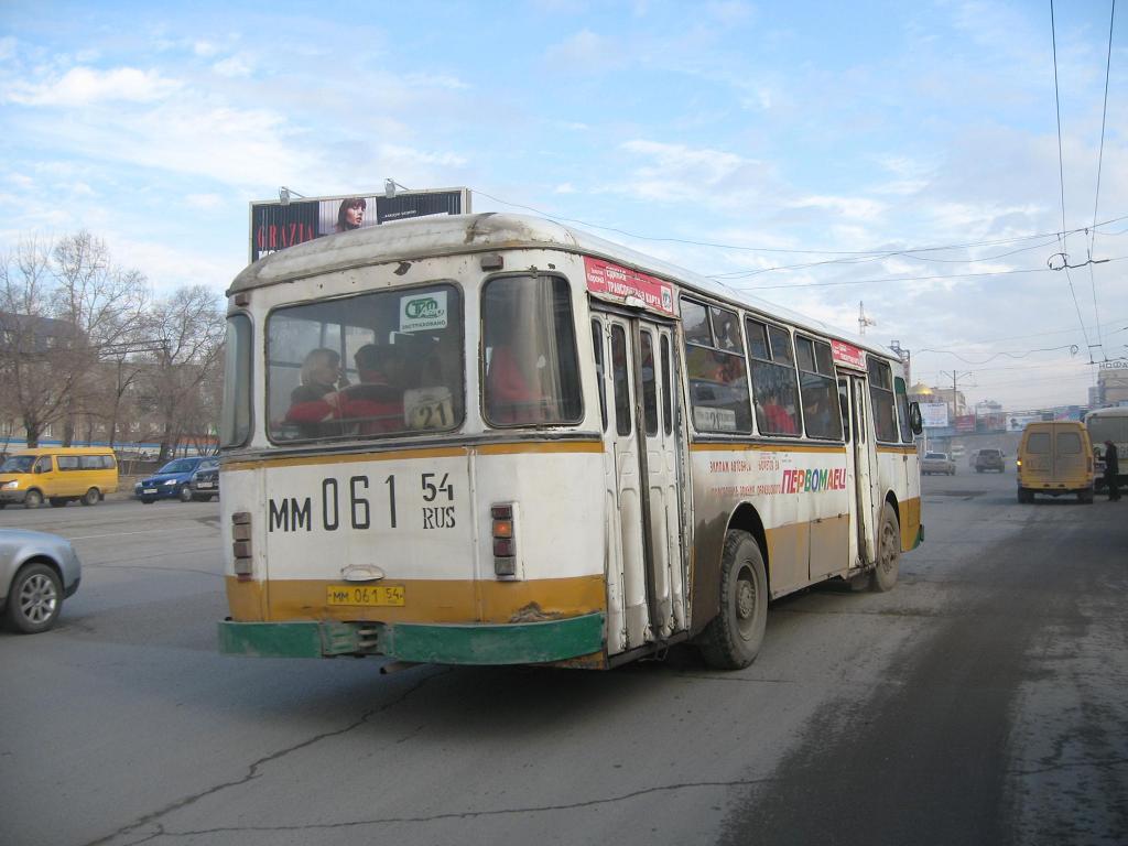 Novosibirsk region, LiAZ-677M № 4134