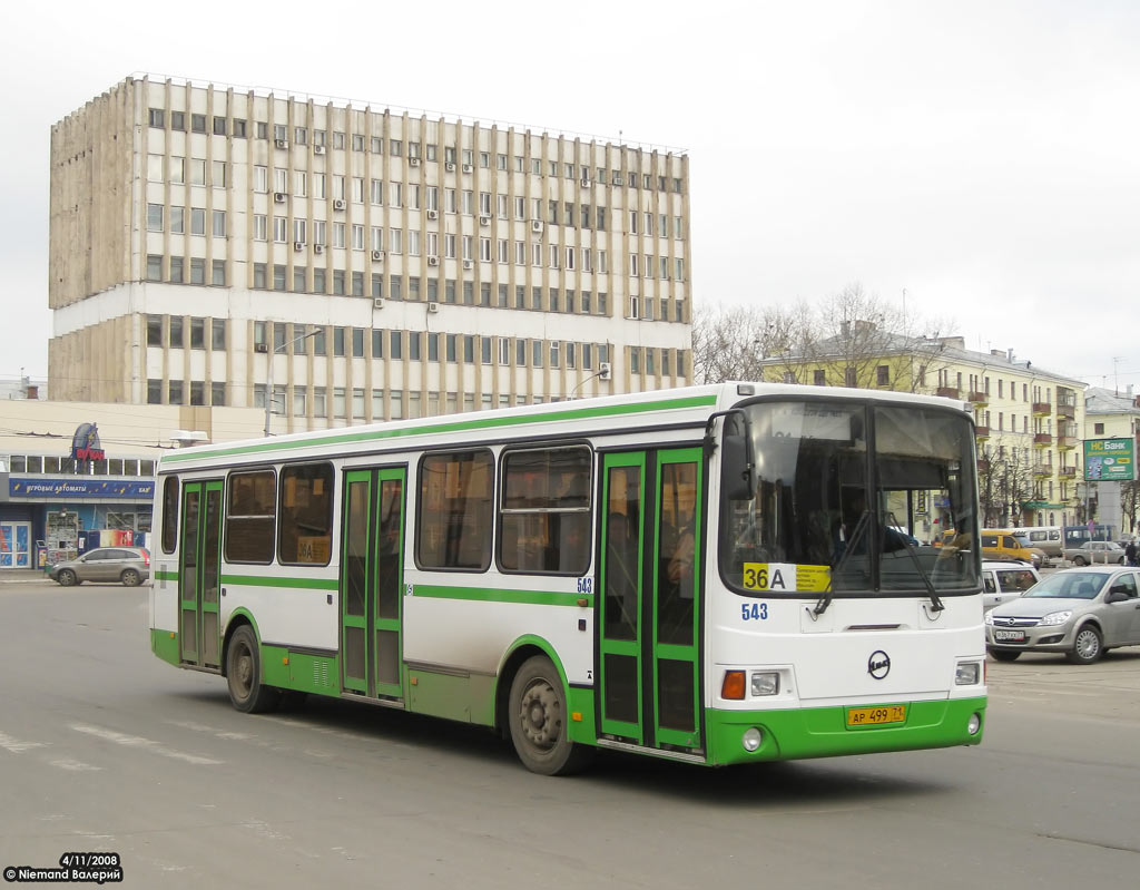 Тульская область, ЛиАЗ-5256.45 № 543