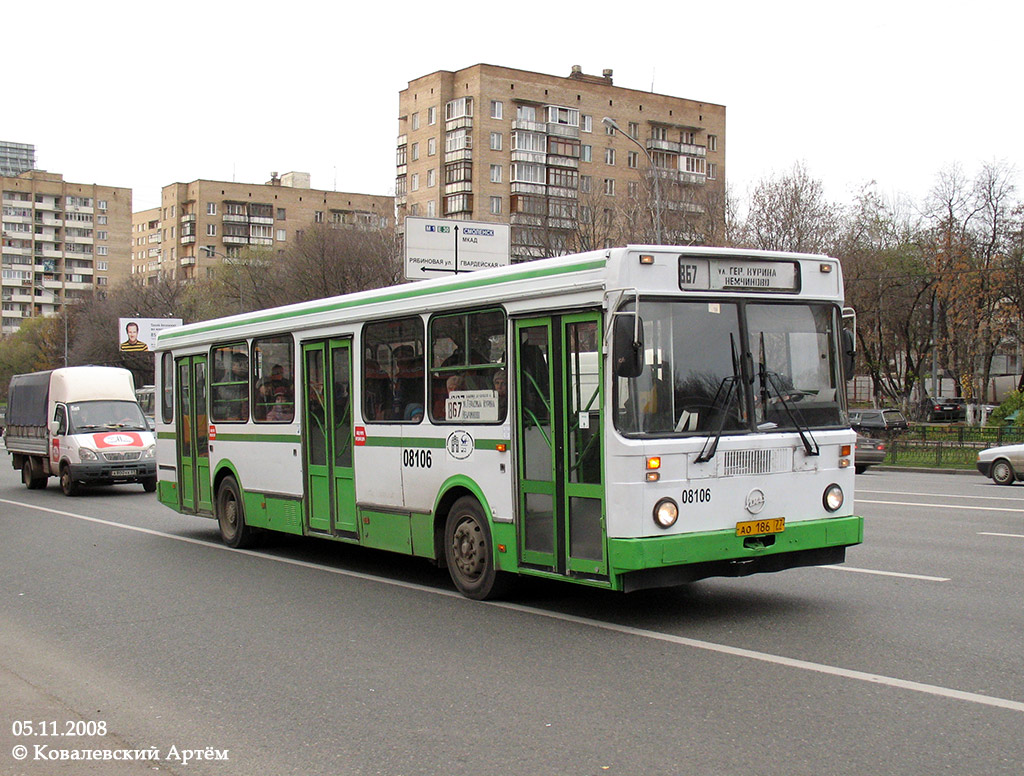 Москва, ЛиАЗ-5256.25 № 08106