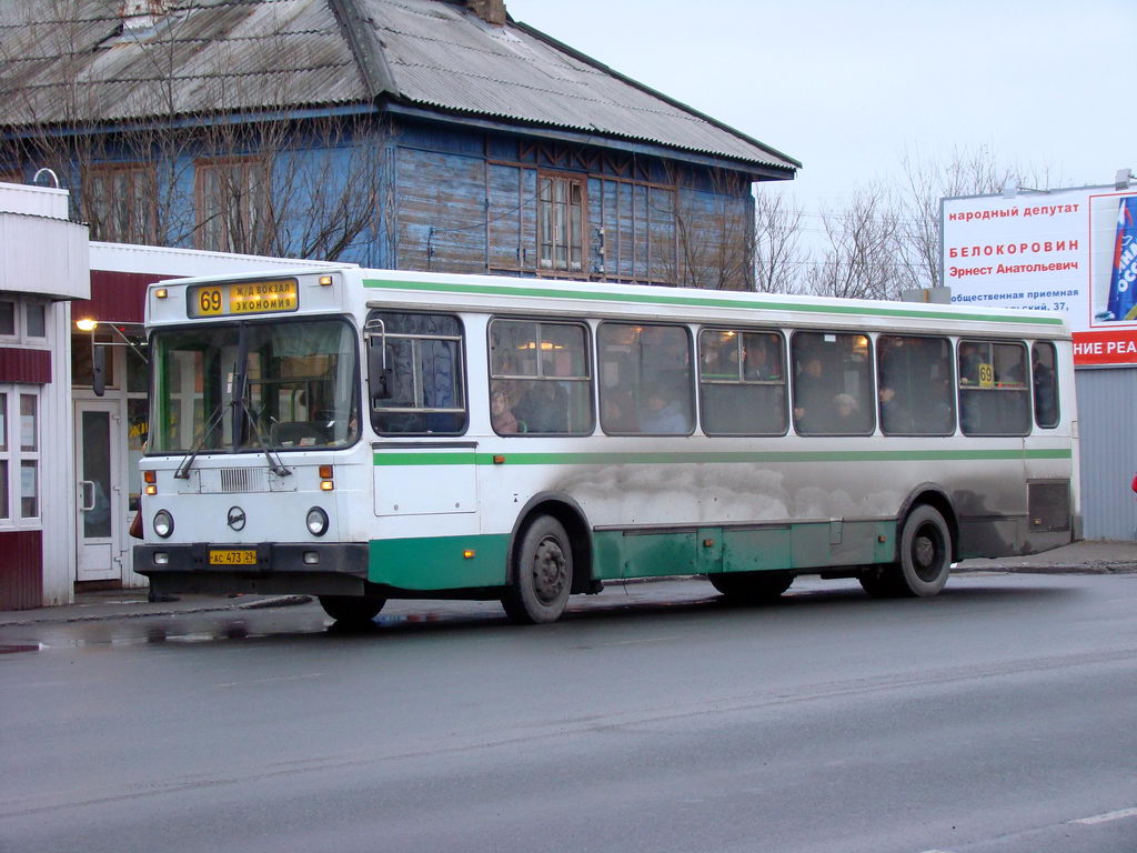 Die Oblast Archangelsk, LiAZ-5256.40 Nr. АС 473 29