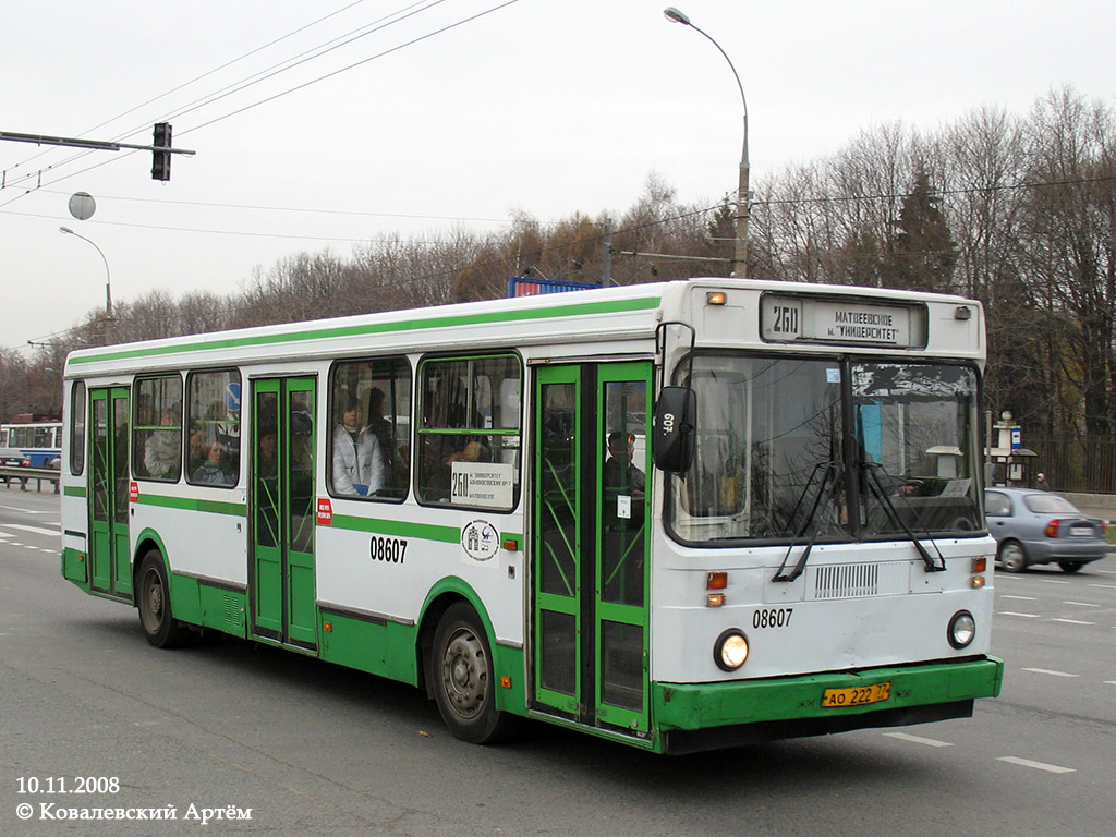 Москва, ЛиАЗ-5256.25 № 08607