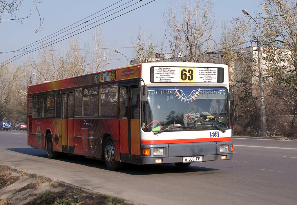 Алматы, MAN 895 NL202 № 558